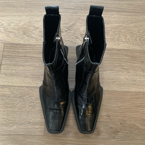 Zara western kitten heel boots - Picture 3 of 8